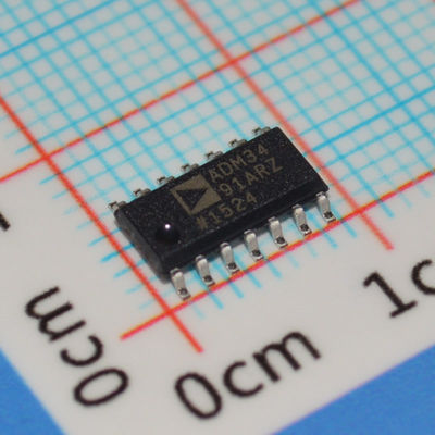 ADM3491ARZ: 3,3-V-RS-485-Transceiver, 16 Mbit/s, ±15 kV ESD, 1/8 Unit Load, SOIC-4, -40 °C bis +85 °C