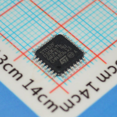 STM32F030K6T6 48MHz Cortex-M0 MCU 32KB Flash 4KB RAM 12-Bit ADC 16 GPIOs LQFP-32 2,4-3,6V -40°C bis +85°C Kostengünstig