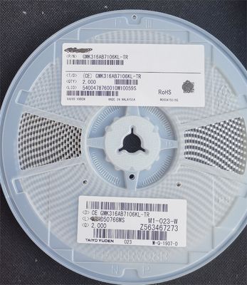 GMK316AB7106KL-TR 10μF 16V MLCC X5R 1206 ±10% Tol Niedriges ESR von -55°C bis +85°C AEC-Q200