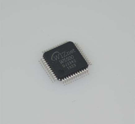 W5500 Hardwired TCP/IP Chip SPI Schnittstelle 10/100Mbps Ethernet 32KB Puffer 3.3V -40°C bis +85°C