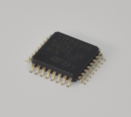 STM8S103K3T6C 8-Bit MCU 16MHz 8KB Flash 1KB RAM 10-Bit ADC 3 Timer UART/SPI/I2C 2.95-5.5V 20-Pin TSSOP