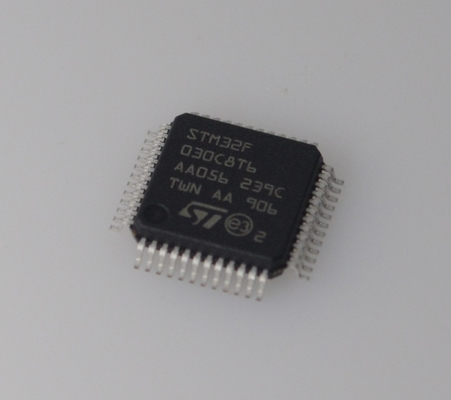 STM32F030C8T6 48MHz Cortex-M0 MCU 64KB Flash 8KB RAM 12-Bit ADC Low-Cost 5V Toleranz 37 GPIOs & Wide Temp Range für robuste eingebettete Designs