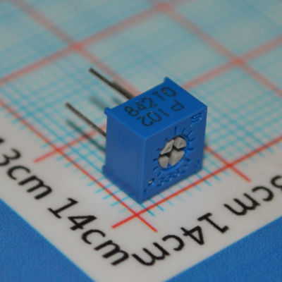 3362P-1-102LF Trimpot 1kΩ 10-Turn Präzision Potentiometer ±10% Toleranz Durch-Loch-Mount Cermet-Element Zuverlässige Einstellbarkeit Ideal für Kalibrierung and Schaltkreis Tuning