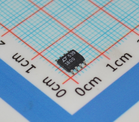 LT1800CS8#PBF Operationsverstärker 100 MHz Verstärkungs-Bandbreite 450 V/µs Anstiegsrate 3,5 nV/√Hz Rauschen 2,7-12,6 V Versorgung Rail-to-Rail I/O 8-Pin SOIC -40 °C bis 85 °C Geringe Leistung