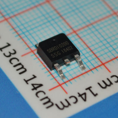 SBRD10200TR 100V 20A SBR-Rektifizierbrücke mit niedrigem Vf-Hochwirkungsgrad <155°C TJ-Surge Rated AEC-Q101 Qualifiziert für Automobil- und Industrie-Bürstenmotorantriebe