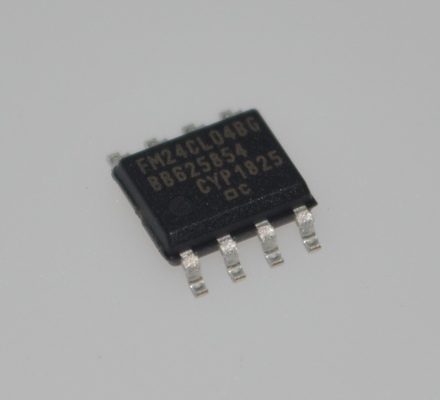 FM24CL04B-G 4-kbit 5V FRAM mit unbegrenzter Ausdauer, 150 ns verzögerungsfreies Schreiben, 1 MHz I2C-Schnittstelle, 10^14 Lese-/Schreibzyklen, geringer 50 µA Standby-Strom und 40 Jahre Datenerhalt