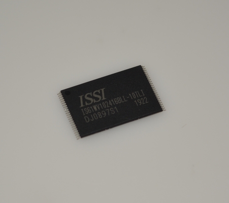 IS61WV102416BLL-10TLI 1Mx16 Hochgeschwindigkeit 10ns SRAM 3.3V Betrieb Niedrige Leistung Industrie-Temperatur (-40°C bis +85°C) 48-Ball BGA-Paket Asynchronbetrieb Hohe Zuverlässigkeit Datenspeicherung