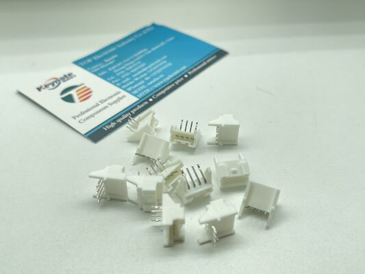 S04B-PASK-2 4-Pin 2,0 mm Pitch Top-Entry Header Reibungssperre UL94V-0 Nylon 3A 250V -25°C bis +85°C THT Mount JST PA-Serie für Geräte