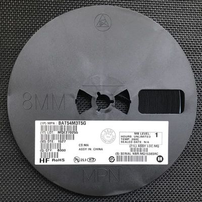 BAT54M3T5G Schottky-Diode der Doppelreihe 30V Umspannung 200mA Vorwärtsstrom Niedrigstrom 0,32V VF SOT-723 Ultra-Miniaturpaket Hochgeschwindigkeitsschalter ideal für tragbare und Automobilelektronik