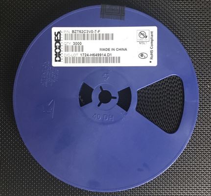 BZT52C3V0-7-F 3.0V Zenerdiode 500mW Leistung ±5% Toleranz SOD-123 Miniaturpaket Niedrigleckstrom Ideal für Spannungsregelung und Schutz in der Kompaktelektronik