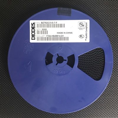 BZT52C3V0-7-F 3.0V Zenerdiode 500mW Leistung ±5% Toleranz SOD-123 Miniaturpaket Niedrigleckstrom Ideal für Spannungsregelung und Schutz in der Kompaktelektronik
