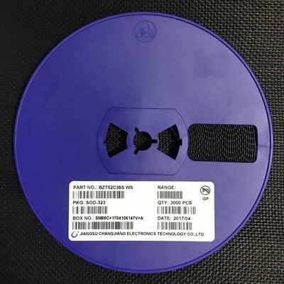 BZT52C36S 36V Zener Diode 500mW Leistung ±5% Toleranz SOD-323 Miniaturpaket Niedrig ZZT & ZZK, ideal für Spannungsregelung & Überspannungsschutz