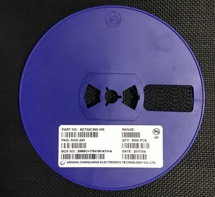 BZT52C36S 36V Zener Diode 500mW Leistung ±5% Toleranz SOD-323 Miniaturpaket Niedrig ZZT and ZZK, ideal für Spannungsregelung and Überspannungsschutz