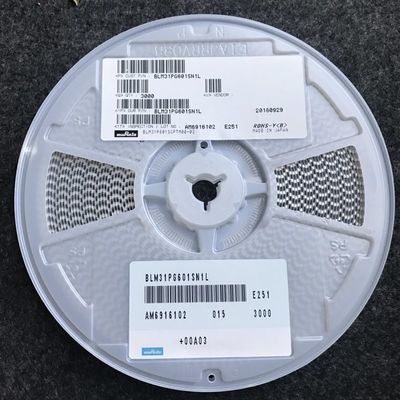 BLM31PG601SN1L 600Ω Ferritperle 1206 Größe 3A Nennstrom Hohe Impedanz@100MHz AEC-Q200 -55°C bis +125°C