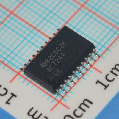 SN74ACT244DWR 3,3V/5V Octal-Puffer 24mA Ansteuerung SOIC-20 4,5ns Geschwindigkeit TTL-kompatibel -40°C bis +85°C