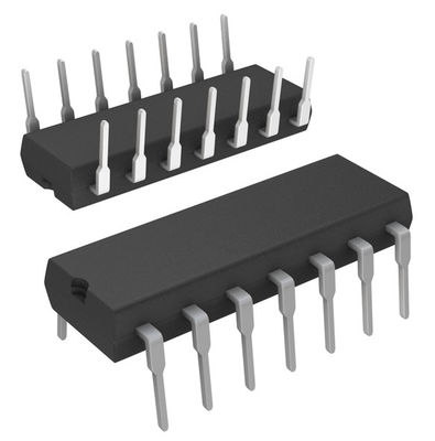 IR2110PBF Integrierter Schaltkreis 600V High-Low-Treiber 2A Spitzenstrom 10V-20V Logik 500ns Anstiegszeit Gehäuse / Gehäuse 14-DIP (0.300", 7.62mm) -40°C bis +125°C