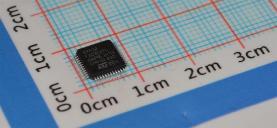 STM32F103CBT6 72MHz Cortex-M3 MCU 128KB Flash 20KB RAM 2x12-Bit ADC 3xUSART USB/CAN LQFP-48 2,0-3,6V -40°C bis +85°C Industriequalität