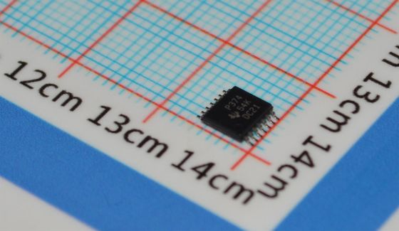 TLC374CPWR Quad CMOS Comparator 2μs Reaktion 2,7-16V Versorgung 1mV Offset Push-Pull Ausgang TSSOP-14 -40°C bis +125°C Industrielle Qualität
