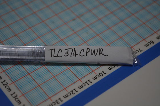 TLC374CPWR Quad CMOS Comparator 2μs Reaktion 2,7-16V Versorgung 1mV Offset Push-Pull Ausgang TSSOP-14 -40°C bis +125°C Industrielle Qualität