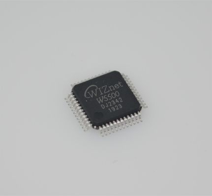 W5500 Hardwired TCP/IP Chip SPI Schnittstelle 10/100Mbps Ethernet 32KB Puffer 3.3V -40°C bis +85°C