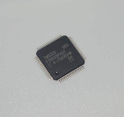 TMS320F28035PAGT 60MHz C2000 MCU 128KB Flash 12-Bit ADC 16 PWM TQFP-64 -40°C bis +105°C
