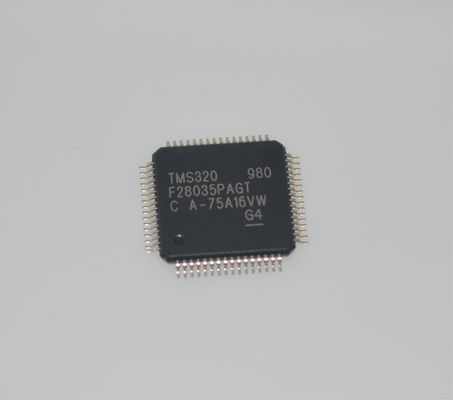 TMS320F28035PAGT 60MHz C2000 MCU 128KB Flash 12-Bit ADC 16 PWM TQFP-64 -40°C bis +105°C
