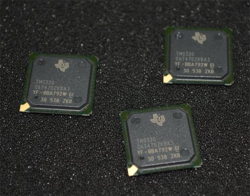 TMS320C6747DZKBA3 456 MHz Dual-Core DSP 3648 MBPS 32 KB L1 Cache 256 KB RAM BGA-256 -40 °C bis +100 °C Industrial DSP