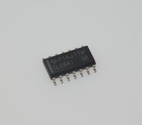 TL084IDR Quad JFET Operationsverstärker 4MHz Bandbreite 13V/µs Anstiegsrate ±18V Versorgung 3pA Eingangsvorspannung SOIC-14 -40°C bis +125°C