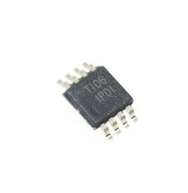 INA826AIDGKR Präzisionsinstrumentationsverstärker mit geringer Geräuschdichte Schienen-zu-Schienen-Ausgang Breiter Versorgungsbereich Niedrige Leistung Hohe CMRR and Kleines MSOP-8 Paket