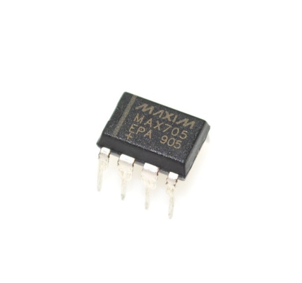 MAX705EPA Mikroprozessor Supervisor 4,65 V Schwellenwert 200 ms Wiedereinstellungsimpuls 5 V Versorgung DIP-8 -40 °C bis +85 °C