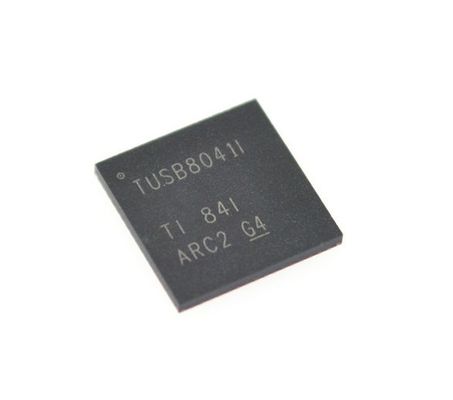 TUSB8041IRGCR 4-Port USB 3.0 Hub mit 5 Gbit/s Geschwindigkeit, geringem Stromverbrauch, kompaktem QFN, industrieller Temperatur, ESD-Schutz und Plug-and-Play