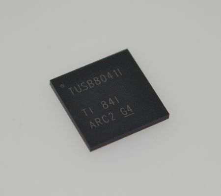 TUSB8041IRGCR 4-Port USB 3.0 Hub mit 5 Gbit/s Geschwindigkeit, geringem Stromverbrauch, kompaktem QFN, industrieller Temperatur, ESD-Schutz und Plug-and-Play