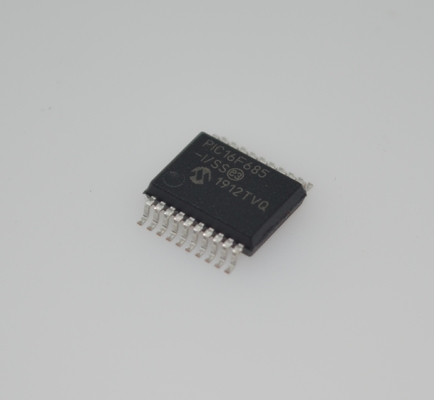 PIC16F685-I/SS 8-Bit Flash MCU 20MHz Geschwindigkeit 3,5 KB Speicher 256B EEPROM 12x10-Bit ADC 25 I/O Pins Weite 2,0-5,5V Reichweite Industrie -40°C bis +85°C SSOP-20 Paket für eingebettete Steuerung