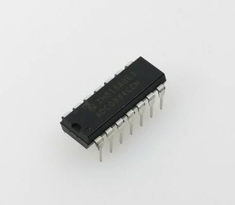 ADC0834CCN 8-Bit ADC 4-Kanal-Eingang 5V Versorgung Serieller I/O Geringe Leistung 0°C bis +70°C Einfache MCU-Schnittstelle Kostengünstige Lösung