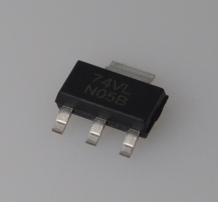 LM1117IMPX-3.3 3,3V Festspannungs-Ausgang 800mA LDO-Regler Low Dropout (1,2V) Hohe Genauigkeit (±2%) Wärme- & Stromschutz SOT-223 Gehäuse Stabil mit Keramikkondensatoren