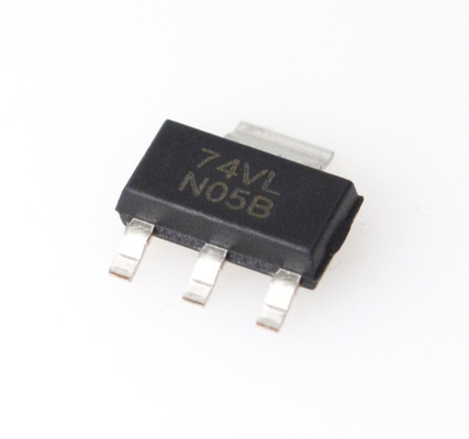 LM1117IMPX-3.3 3,3V Festspannungs-Ausgang 800mA LDO-Regler Low Dropout (1,2V) Hohe Genauigkeit (±2%) Wärme- & Stromschutz SOT-223 Gehäuse Stabil mit Keramikkondensatoren