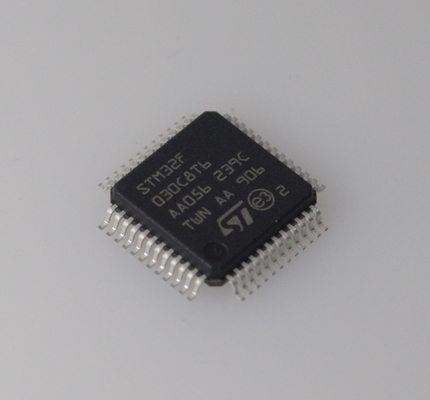 STM32F030C8T6 48MHz Cortex-M0 MCU 64KB Flash 8KB RAM 12-Bit ADC Low-Cost 5V Toleranz 37 GPIOs & Wide Temp Range für robuste eingebettete Designs