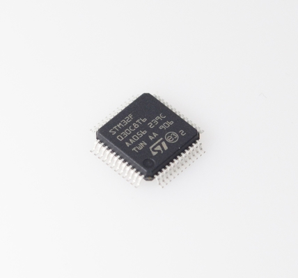 STM32F030C8T6 48MHz Cortex-M0 MCU 64KB Flash 8KB RAM 12-Bit ADC Low-Cost 5V Toleranz 37 GPIOs & Wide Temp Range für robuste eingebettete Designs