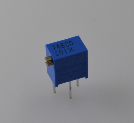 3266X-1-103LF 10KΩ Trimpot 1/4W Leistung 300V Nennwert ±10% Toleranz Cermet Bau PC-Bergung Zuverlässige Anpassung für Präzisionsschaltungen