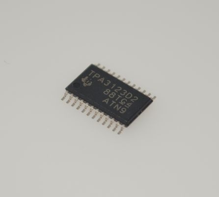 TPA3123D2PWPR Klasse D Verstärker 15W Stereo 92% Wirksamkeit 8-26V Breite Eingabe Wärmeschutz Niedriger THD+N Pop-Free Start Kompakt TSSOP-28 EMI Hi-Fi Audio reduziert