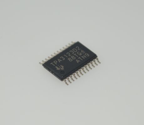 TPA3123D2PWPR Klasse D Verstärker 15W Stereo 92% Wirksamkeit 8-26V Breite Eingabe Wärmeschutz Niedriger THD+N Pop-Free Start Kompakt TSSOP-28 EMI Hi-Fi Audio reduziert