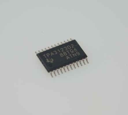TPA3123D2PWPR Klasse D Verstärker 15W Stereo 92% Wirksamkeit 8-26V Breite Eingabe Wärmeschutz Niedriger THD+N Pop-Free Start Kompakt TSSOP-28 EMI Hi-Fi Audio reduziert