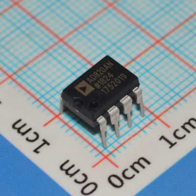 AD820AN Operationsverstärker 5MHz BW 16V/µs Slew Single/Dual Versorgung Niedrig 1,8mA Strom Rail-to-Rail Out -40°C~125°C 8-Pin DIP/SOIC Industriequalität