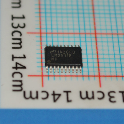 LM25118MHX/NOPB Abwärtsregler 4,5V-42V Eingang 75V/5A Schalter 500kHz-1MHz Frequenzsynchronisation Gleichrichtung Einstellbare UVLO Thermischer Abschaltung 20-Pin HTSSOP Weiter Temperaturbereich