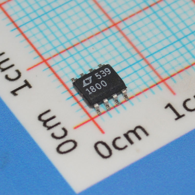 LT1800CS8#PBF Operationsverstärker 100 MHz Verstärkungs-Bandbreite 450 V/µs Anstiegsrate 3,5 nV/√Hz Rauschen 2,7-12,6 V Versorgung Rail-to-Rail I/O 8-Pin SOIC -40 °C bis 85 °C Geringe Leistung