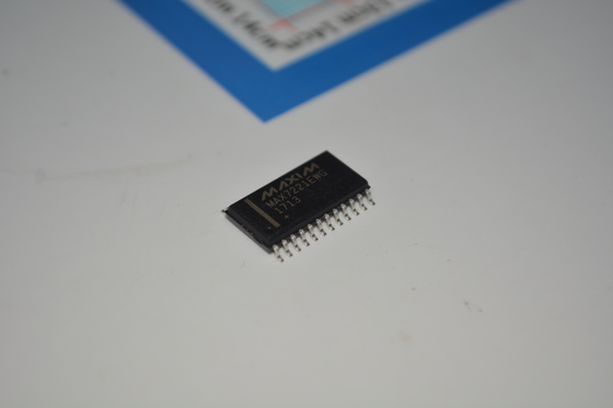 MAX7221EWG+T 8-stelliger LED-Anzeigetreiber mit SPI-Schnittstelle, 10 MHz serielle Datenrate, 2,7 V - 5,5 V Betrieb, individuelle LED-Steuerung und 24-Pin Wide SOIC-Gehäuse