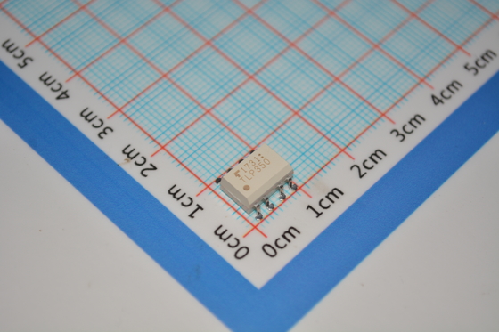 TLP350H Hochgeschwindigkeits-1-Mbit/s-IGBT-/MOSFET-Gate-Treiber mit 0,7 A/0,5 A Ausgang, 15 kV/µs Immunität, 5 mA Schwellwert, 5000 Vrms Isolation, CMOS-kompatibel im kompakten SO6-Gehäuse