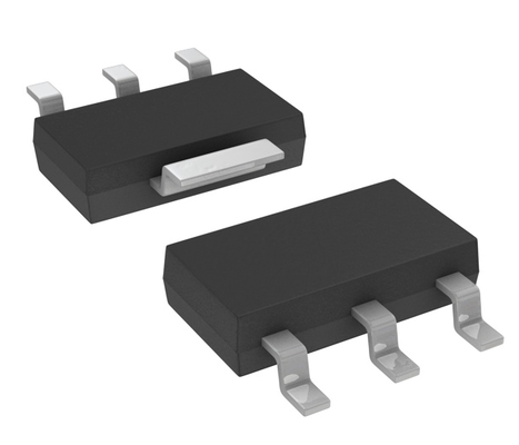 TLV1117LV33DCYR 800mA LDO 3,3V Festausgang 1% Genauigkeit Geringe Dropout-Spannung Überstrom- & Thermalschutz -40°C bis 125°C Stabil mit Keramikkondensatoren SOT-223 Gehäuse