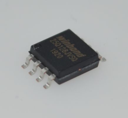 W25Q128JVSIQ 128Mb (16MB) SPI NOR Flash mit Quad/DUAL I/O 133MHz Taktrate 4KB Uniform Sektor and 256B Seiten Merkmale Flexible Architektur Hohe Leistung und Geringer Stromverbrauch