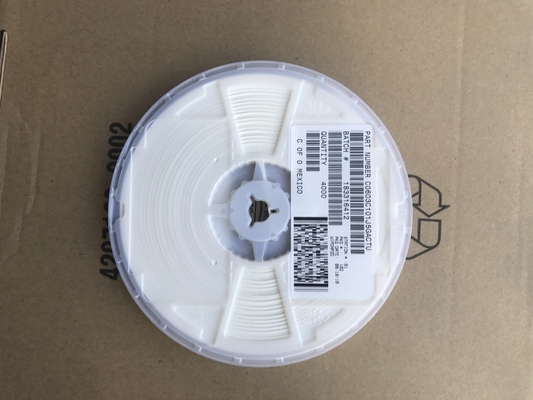 C0603C101J5GACTU 100pF 50V C0G/NP0 0603 Keramikkondensator 5% Toleranz Hohe Stabilität Ultra-niedrige ESR und Band- und Spulenverpackung für Hochfrequenzschaltungen